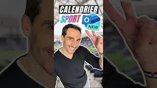 Ne ratez plus aucun match avec cette astuce Outlook ! #shorts