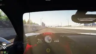 FERRARI 488 GTB VS MAZDA RX-7 MAU5TANG DRAG RACE FANATEC CSL DD Realistic Graphics 4k RTX 4090