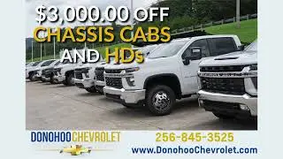 Need a Service Body? We have over 100 at Donohoo Chevrolet