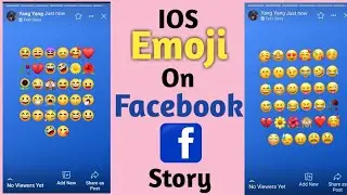 IOS Emoji On FB Story || IOS Emoji On Facebook | IOS Emoji On Android