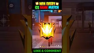 WIN EVERY CS RANK MATCH IN FREE FIRE #shorts   #freefire #csrank