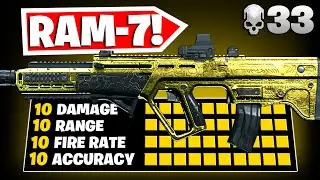 the #1 RAM-7 *META* CLASS in WARZONE SEASON 3! BEST RAM CLASS SETUP/LOADOUT! (COLD WAR WARZONE)