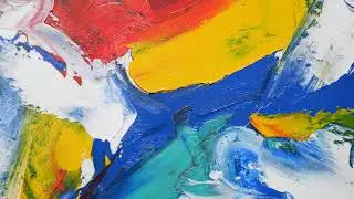 Oil painting  F100 ABSTRACT CREATIONISM--Kazuo Adamski