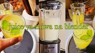 KUSAGA JUICE YA MIWA NA BLENDER NYUMBANI! Ika Malle "2024"