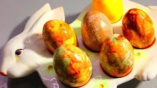 НЕОБЫЧНЫЕ СПОСОБЫ ПОКРАСКИ ЯИЦ💠 ОРИГИНАЛЬНО И ОЧЕНЬ БЫСТРО💥КРАСИВЫЕ ПАСХАЛЬНЫЕ ЯЙЦА💠КАК ПОКРАСИТЬ ?