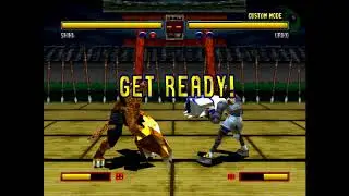 Bloody Roar 2 - Shina vs Uriko, Big Arms Mode, Difficult 8