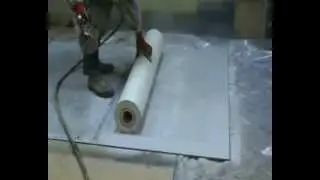 Нанесение системы Гипердесмо путём напыления