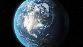 Earth Zoom to Statue of Liberty animation