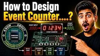 Timer Counter mode I Event Counter | Timer as a Counter | Timer vs Counter
