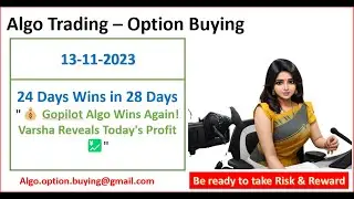 "Small Wins, Big Gains: Gopilot Algorithm Delivers Rs 450 Profits Today! 📈💹"