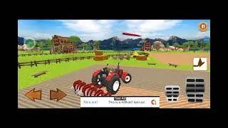 Tractor Simulator Farming Land #tractorvideo #tractorlover #tractorvideos
