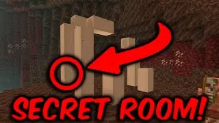Minecraft Secret Room In The Ancient Fossil!