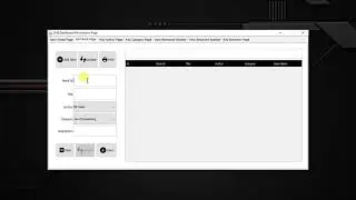 How to create a library management system using java swing