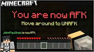 DETECT AFK PLAYERS in Vanilla Minecraft (Datapack 1.15/1.16) [JAVA Command Download] Teleport Limbo