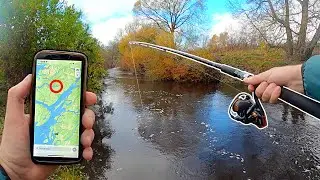 THIS is why you use GOOGLE MAPS when Fishing! (I couldn’t believe it…) 😯