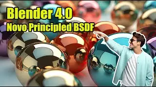 Blender 4.0: Novo Principled BSDF