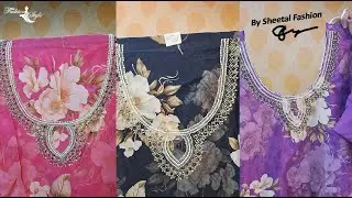 Elegant Tassels के साथ Pure MUSLIN suit का शानदार कलेक्शन।