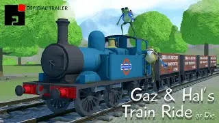 Gaz n Hal Train Ride or Die in Amazing Frog? (QMMT Part 4)