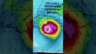 Possible Hurricane In The Gulf Of Mexico #shorts #tropical