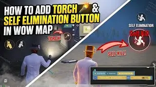 How to Add Flash light in wow map | how to add Self Elimination Button in wow map | (Urdu/Hindi)