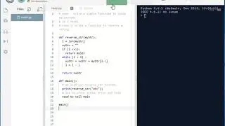 Python Is-Palindrome Demo