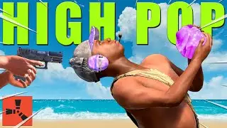 Rust - HOW I SURVIVE ON HIGH POP