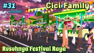 CICI FAMILY [ The Chaos of the Grand Festival!! ] #31 | SAKURA SCHOOL SIMULATOR