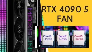 RTX 4090 5 FAN , Intel GEN 14 Pake soket 1700 Raptor Lake Refrash LHi Ep.2