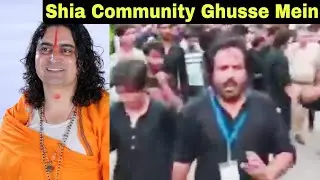 चेहल्लुम जुलूस में शामिल होकर बालमुकुंद आचार्य ने की अभद्र भाषा का प्रयोग लगा आरोप. | MUMBAITV