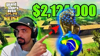 GTA ONLINE PANTERA no CAYO PERICO! $2,127,789 SOLO!