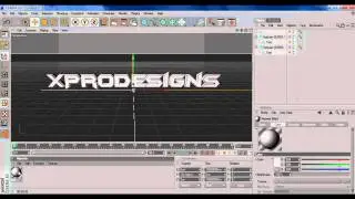 Cinema 4D - How To Make 3D Text!