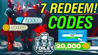 💥New! Codes!💥😱😱TOILET TOWER DEFENSE CODES - TOILET TOWER DEFENSE CODES 2024