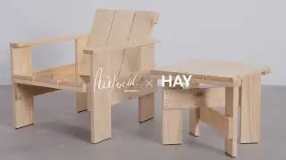 Crate Collection By Gerrit Rietveld | RELAUNCHED By Rietveld Originals x HAY