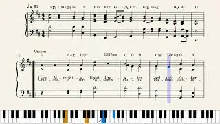 Trinity Hymn-LAUDA ANIMA (Key of D with Chords)