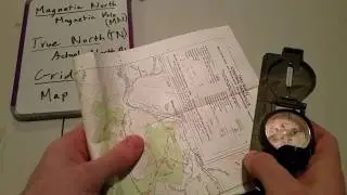 Grid North Explained and Orienting Your Map
