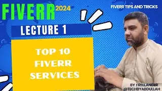 Fiverr tips and tricks 2024  | Top 10 service for beginners | @TechByAbdullah79 #fiverr #fiverrtips