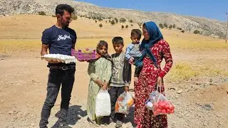 Loneliness of children, help of a good man to homeless children
