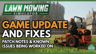 Lawn Mowing Simulator | New Patch & Updates