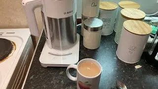 Bosch Sky Variable Temperature Kettle Unboxing and First Cup of Tea