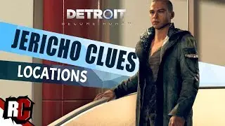 Detroit Become Human | All Graffiti Clue Locations in JERICHO (Complete Walkthrough)