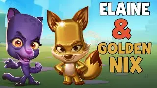 New Character Elaine & Golden Nix Event Zooba Gameplay in Hindi