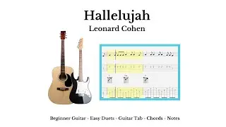 Guitar Tab - Chords - Hallelujah - Acoustic