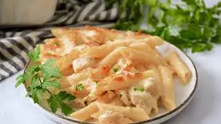 Creamy Chicken Pasta Casserole