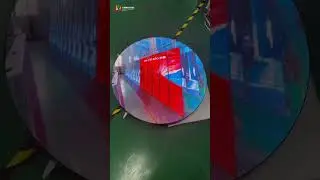 P2.5 Logo LED screen Circle diameter one meterShooting distance of about one to two M