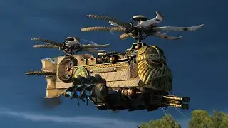 Gyrogunship For The Dwarfs