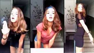 Nata smoking fetish girl