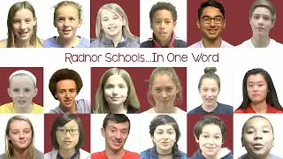 Radnor Schools...In One Word