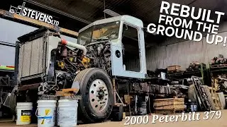 Our New Peterbilt Gets STRIPPED DOWN ! Watch Ken Work His Magic !