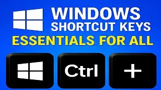 Windows Shortcut Keys (Pro Level) ||