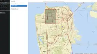 geoWidgets Random Polygon Example